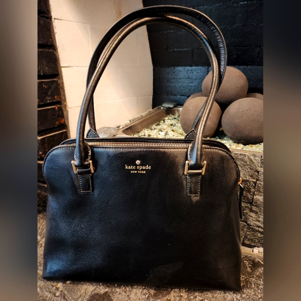 Kate Spade Black Leather Purse